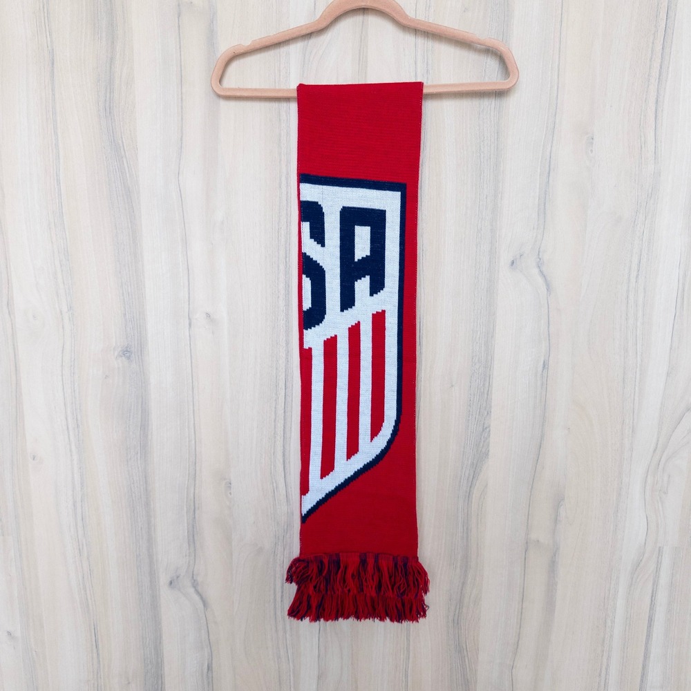 Team USA U.S. Soccer Ruffneck Member Scarf Red White Blue USMNT USWNT Fan
